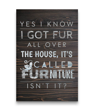 Image of FURNITURE CANVAS PRINT