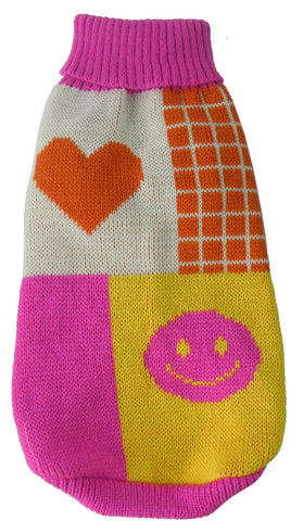 Image of Lovable-Bark Heavy Knit Ribbed Fashion Pet Sweater