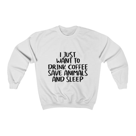 Image of Cozy, Coffee and Cats Sweater