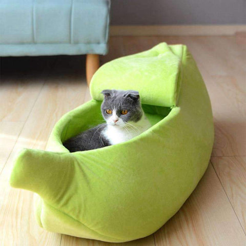 Image of Banana Cat Bed Black Friday Special-50% Off While Supplies Last!