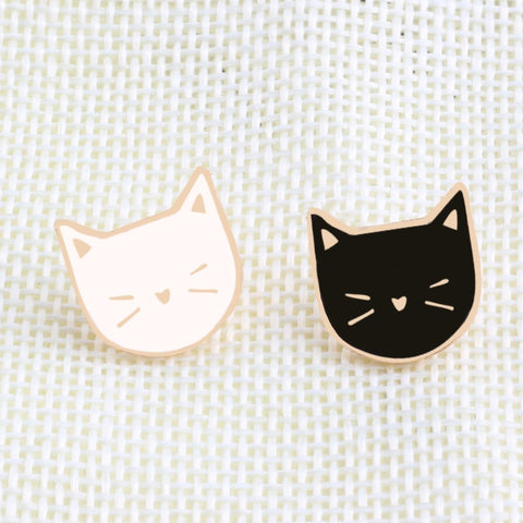 Image of Ying Yang Kitty Pins