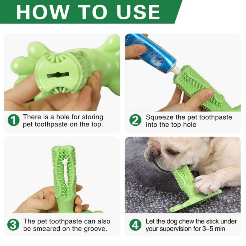 DIY Dog Toothbrush & Chew Toy