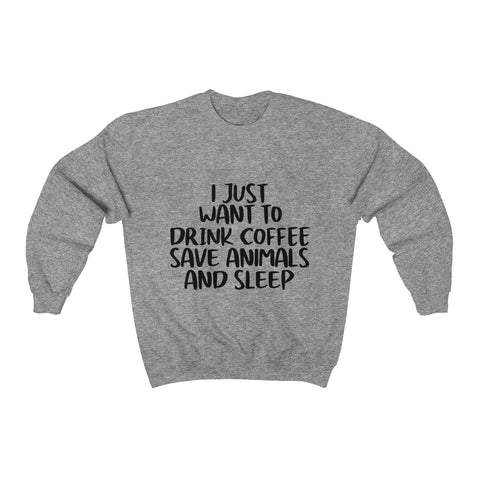 Image of Cozy, Coffee and Cats Sweater