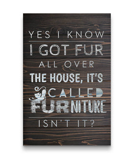 FURNITURE CANVAS PRINT